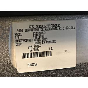 Échographe LOGIQ E9 - État correct